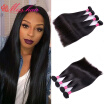 7A Grade Unprocessed Virgin Malaysian Straight Hair 3pcs lot Human Hair Cheap Malaysian Virgin Hair Straight Hair Weave Bundles