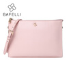 BAFELLI women clutches split leather small envelope clutches women shoulder bag gary pink black messenger bolsos mujer women bag