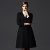 Rebecca Marc Rebecca fashion in the long coat coat female 55020A sapphire blue L