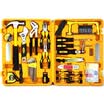 Deli 3703 multi-function combination toolbox home repair hardware tools set 53 sets