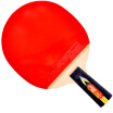 Double Happiness DHS table tennis racket straight shot double-sided long back plastic all-round 3 star ping racing R3007 single block