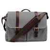ONA 013GR The Brixton Shoulder Skew SLR Camera Bag Professional Camera Bag Casual Canvas Handmade Classic Gray