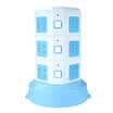 Breeze kyfen QF-L013 three-tier 12-bit five-hole multi-switch anti-overload socket new national standard length of 3 meters