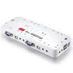 KS-204A KVM Switch USB 4-port Auto Wiring Multi-Computer Switcher with Audio VGA Switcher 4 In 1 Out