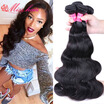 Indian Virgin Hair 4 Bundles Indian Body Wave Wet And Wavy 7A Unprocessed Human Virgin Hair Indian Hair Weave Bundles