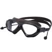 SAINTEVE swimming goggles large box HD waterproof anti fog adult integrated colorful swimming goggles 8027 blue earbuds