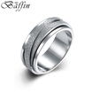 BAFFIN Simple Titanium Ring The Lord of Ring For Men Women Wedding Party Accessories Stainless Steel Jewelry