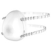 Anxu electric smart mask no trace portable anti-fog glasses haze PM25 anti-formaldehyde pollen unisex pearl white