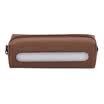 Kinbor canvas stationery bag female pencil bag storage bag school supplies persimmon DTB6248