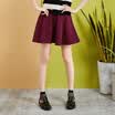 Semir skirt female 2017 autumn new women&39s high waist umbrella skirt A word skirt students were thin college skirt 13316200221 dark blue S