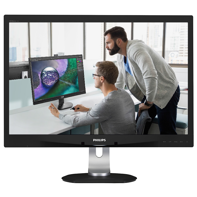 Philips PHILIPS 24-inch IPS screen does not flash eye computer LCD monitor 240B4QPYEB