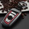 Huashi BMW key bag for BMW new 5 Series 3 Series 7 Series GT X1X3X4X5x6 BMW 525li 320li Key Shell Buckle Blade B-moonlight Silver