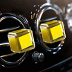 Rhone Car Perfume Car Perfume Air Conditioner Outlet Perfume Clip Solid Fragrance Car Aromatic Decoration Car Accessories RP22A Sugar Lucky