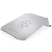 NUOXI G1 notebook cooler aluminum notebook stand cooling pad computer accessories stand silver 156 inches without fan