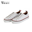 New paragraph autumn 2017 womens shoes fashion white shoes round head cowhide with flat casual shoes