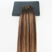 14-24" 7pcs 120Gram Ombre Balayage Color 22730 Brazilian Hair Extensions Full Set Clip On Hair Extensions 100 Human Hair