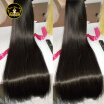 Straight Human Hair Bundles 3pcsLot Brazilian Virgin Hair Silk Straight Hair Soft Clean Thick No Tangle No Shedding