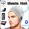 Wireless Bluetooth Hat Talk Music Stereo Bluetooth Headset Knit Cap wireless bluetooth headset hat sport fashion knitted hat