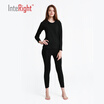 INTERIGHT Women &39s Cotton Thermal Underwear Black