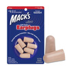 MACK&39S shooting earplugs American imports bullet-type shooting protection sound insulation earplugs orange 3 installed