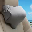 Kln LING KING ETING car headrest neck pillow space memory cotton car pillow with a single Y4 four seasons headrest black