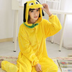 Adult Popular One-piece Thickened Paternity Flannel Nightgown Cartoon Animal Siamese Pajamas Couples Home Clothes Jumpsuit