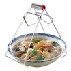 Jingdong supermarket Baijie Baijie stainless steel bowl chuck folder anti-hot plate dish sand casserole folder