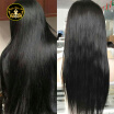 Peruvian Virgin Hair Straight Full Lace Human Hair Wig Best Quality Grade 8A Human Hair Full Lace Wig With Baby Hair