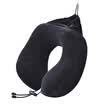 CarSetCity Car Headrest 3D Crystal Velvet Space Memory Cotton Headrest Neck Pillow CS-83109 Black