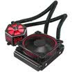 JONSBO TW-120 CPU Water Cooled Radiator Aluminum Cool Hood RGB Light Sync AURA RGB 12CM Temperature Controlled Fan Multiplatform
