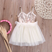 Kids Baby Girl Dress Sequins Tulle Tutu Dress Party Gown Formal Dresses US Stock