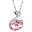 Austrian Crystal Necklace Pendants for Women Mother Girl Gifts Fashion Jewelry Swan Pendants High Quality 5537