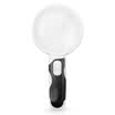 Paulone 5 times high-end handheld led light magnifying glass 90MM optical lens reading appreciation collection magnifying glass 77337B-90