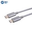 D&S DSM8403 type-c male to male charging cable type C to C for Apple Macbook Huawei matebook 09 meters gray