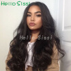 Glueless Lace Front Human Hair Wigs For Black Women Brazilian Hair Wigs With Baby Hair Loose Wave Wig