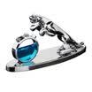 Molong car perfume decoration creative car interior jewelry horse car seat aromatherapy except odor horse to success clean silver