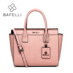 BAFELLI women shoulder bag split leather trapeze large capacity bolsos mujer luxury handbags women bags designer messenger bag
