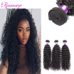 Brazilian Kinky Curly Virgin Hair 3 Bundles 8A Brazilian Virgin Hair Kinky Wave Human Hair Extension Cheap Bundles of Weave