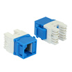 Amp Simon S8011 six types of RJ45 network free play module gold-plated version of CAT6E eight-core unshielded cable information module engineering grade