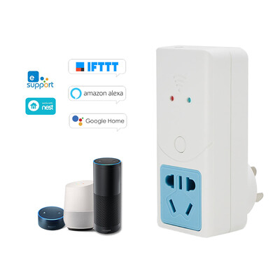 eWeLink S22 ITEAD Smart Wifi Switch AU CN Plug Monitoring Temperature Humidity Wireless Power Outlet Socket Smart Home Automation
eWeLink S22 ITEAD Smart Wifi Switch AU CN Plug Monitoring Temperature Humidity Wireless Power Outlet Socket Smart Home Automation