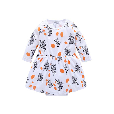 Baby Girls Rompers Skirt 2018 New Autumn Long Sleeve Cotton White Flower Rompers Skirt Kids Clothes Baby Clothing 0-2Y
Baby Girls Rompers Skirt 2018 New Autumn Long Sleeve Cotton White Flower Rompers Skirt Kids Clothes Baby Clothing 0-2Y