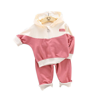 Spring Autumn Casual Fashion Baby Long Sleeve Patchwork Hoodie And Trousers Kids Sportswear
Spring Autumn Casual Fashion Baby Long Sleeve Patchwork Hoodie And Trousers Kids Sportswear