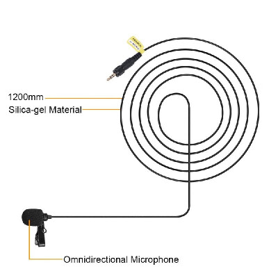 COMICA CVM--O2 35mm Omnidirectional Microphone Input Line Cable for Sony Wireless Microphones
COMICA CVM--O2 35mm Omnidirectional Microphone Input Line Cable for Sony Wireless Microphones