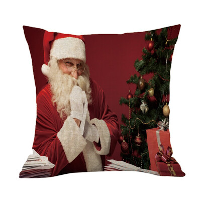 Tailored Happy Christmas Pillow Cases Linen Sofa Cushion Cover Home Decor Pillow Core
Tailored Happy Christmas Pillow Cases Linen Sofa Cushion Cover Home Decor Pillow Core