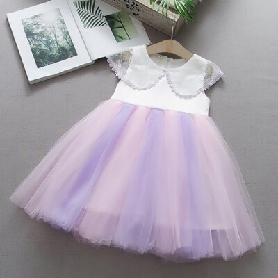 Children Summer Girls Chiffon Cute Rainbow Print Mesh Stitching Bottoming Short Sleeved Sweet Princess Dress
Children Summer Girls Chiffon Cute Rainbow Print Mesh Stitching Bottoming Short Sleeved Sweet Princess Dress