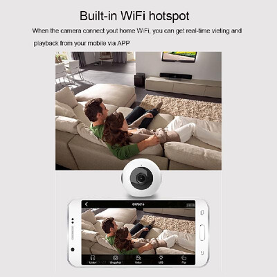 Mini Smart Monitoring WiFi Camera HD 1080P Camcorder Cam Video Recorder DV 140° Wide Angle Lens Supports Night Vision Motion Detec
Mini Smart Monitoring WiFi Camera HD 1080P Camcorder Cam Video Recorder DV 140° Wide Angle Lens Supports Night Vision Motion Detec