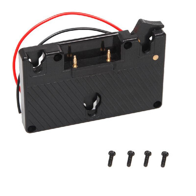 Gold Mount Battery Camera Adapter Plate for Panasonic Camcorder Power B-Tap Anton Bauer Battery
Gold Mount Battery Camera Adapter Plate for Panasonic Camcorder Power B-Tap Anton Bauer Battery