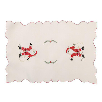 Toponeto 1PC Christmas Table Mat Bowl Fork Placemat Decoration family Party Atmosphere
Toponeto 1PC Christmas Table Mat Bowl Fork Placemat Decoration family Party Atmosphere