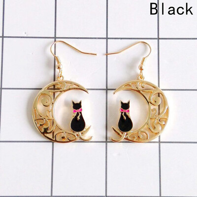 Popular Chic Hook Cat Sitting on Moon Lovely Ear Hook Pillow Earring Woman 1Pair
Popular Chic Hook Cat Sitting on Moon Lovely Ear Hook Pillow Earring Woman 1Pair