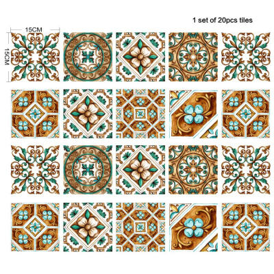 3D Tile Wall Stickers 20PcsSet Square Waterproof Simple European Style For Floor Wall PVC Decals Paper Home Decor
3D Tile Wall Stickers 20PcsSet Square Waterproof Simple European Style For Floor Wall PVC Decals Paper Home Decor